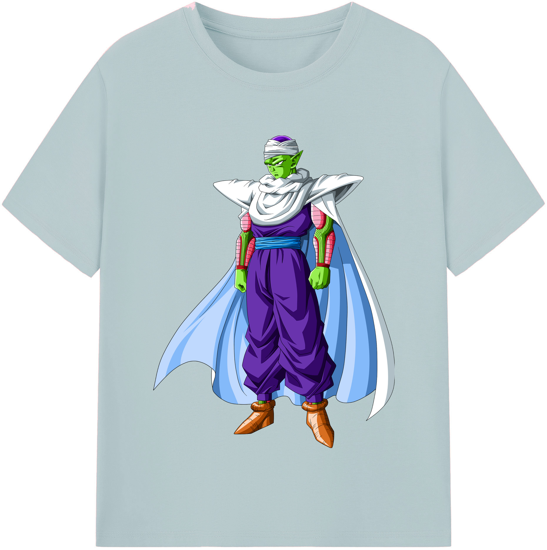 （画像用） ドラゴンボール ピッコロ DRAGON BALL Piccolo 綿100％半袖Tシャツ（フロントプリント）